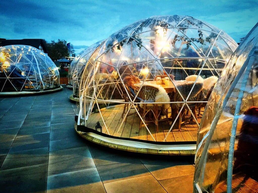 Igloo Retail Shop Pods
