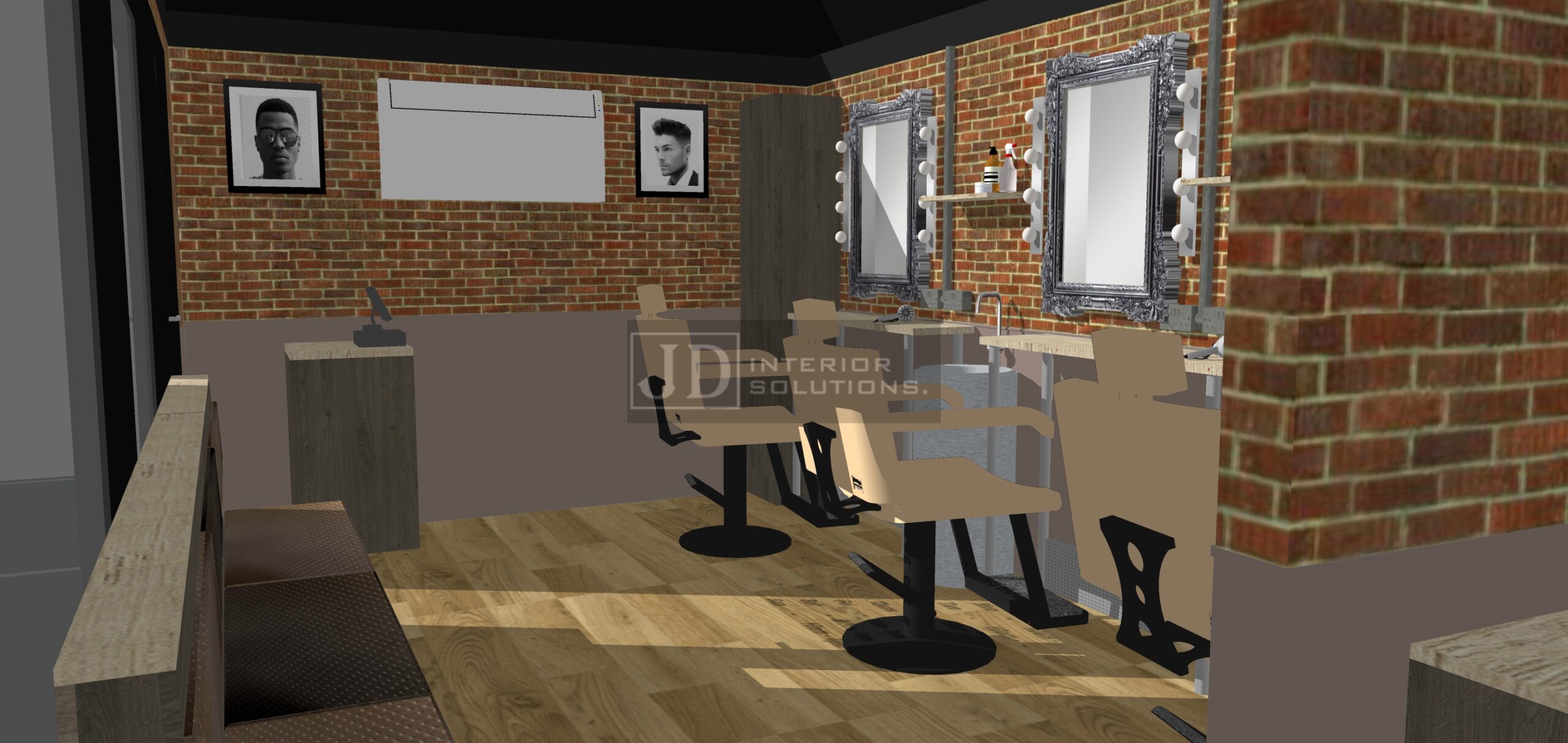 Barbers Chop 6.8m x 3.4m4 Retail Shop Pods