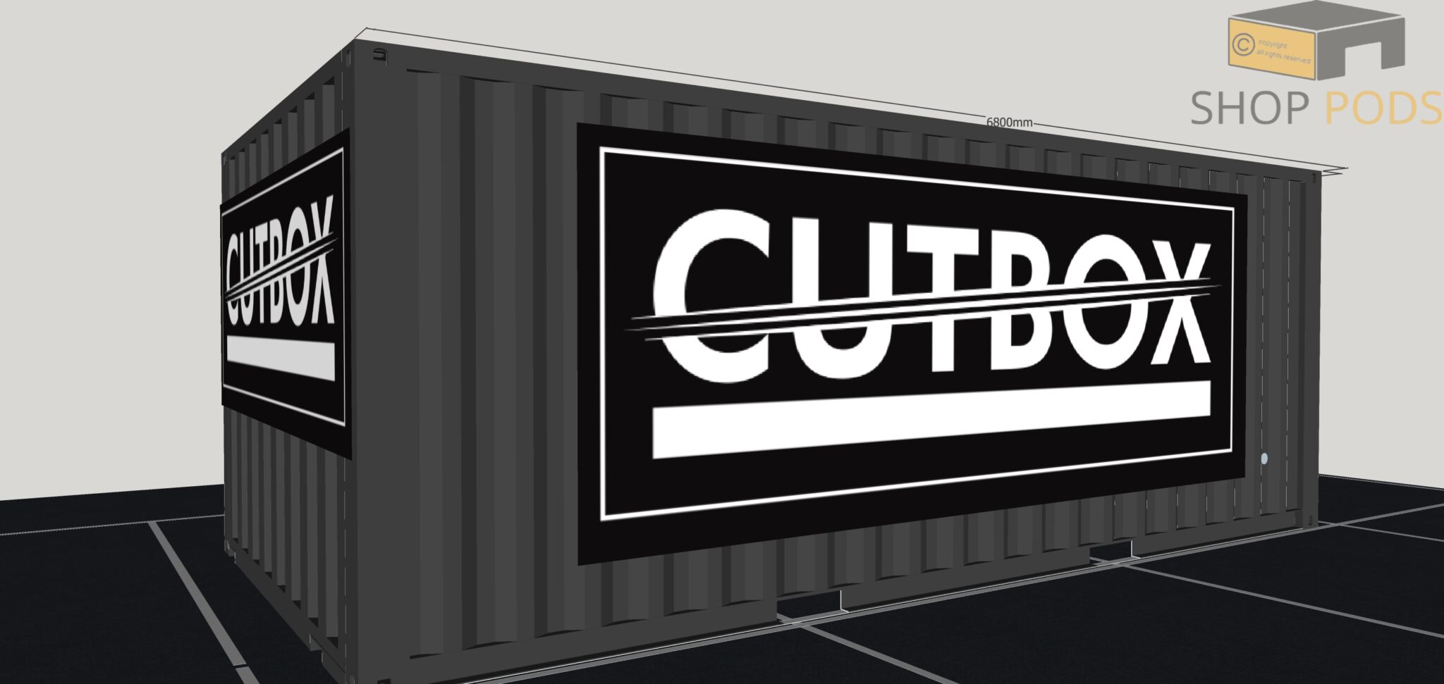 Cutbox 6.8m x 3.4m Pod5