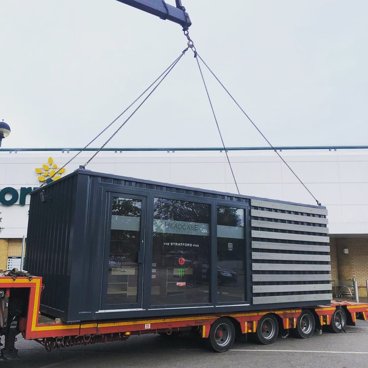 Headcase barber eco pod moves site to Morrisons
